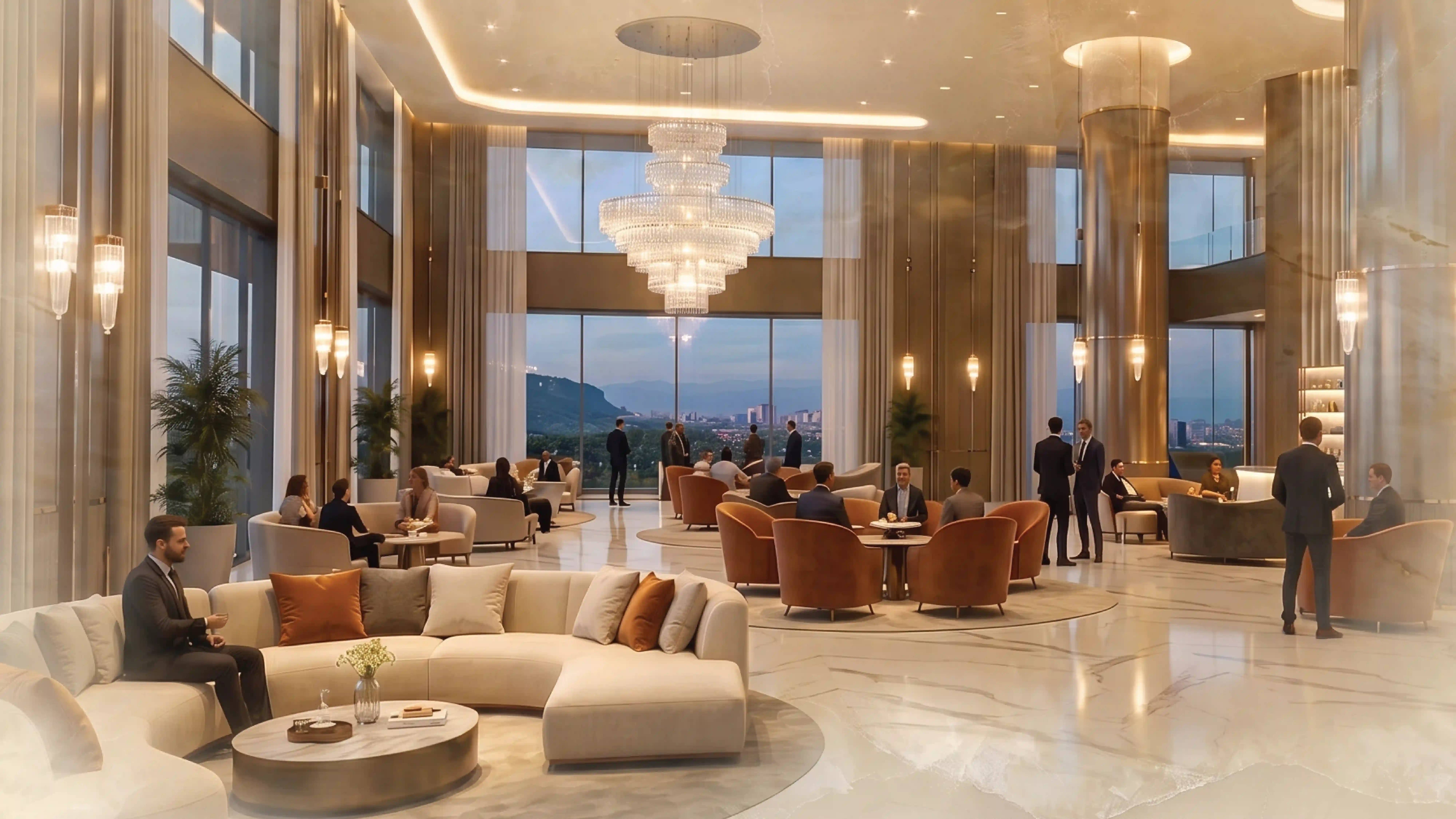 Grandiose Clubhouse interior